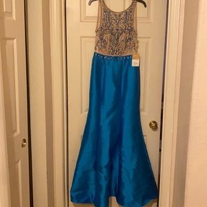 Light Blue Prom Dress